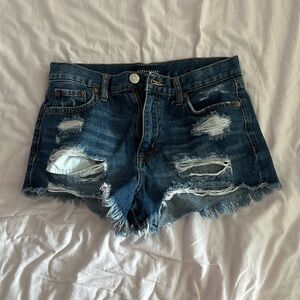 High Waisted Jean Shorts